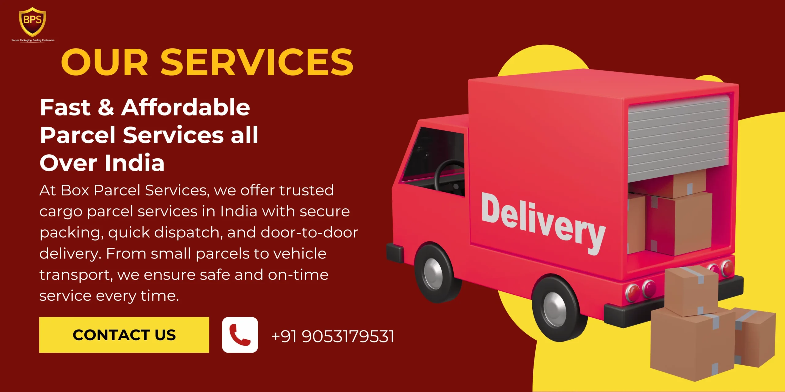 Cargo Parcel Services in India